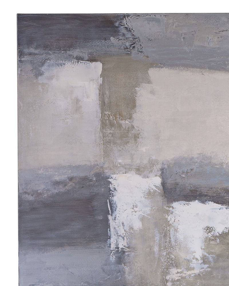 Bexar Canvas Art - Taupe