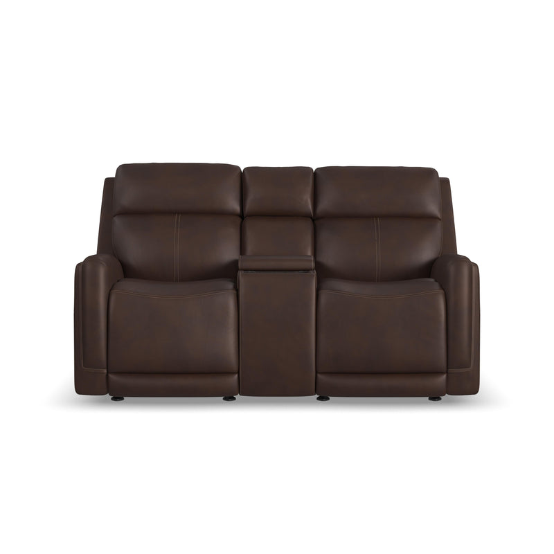 Alister - Power Gliding Loveseat With Console, Power Headrests & Lumbar
