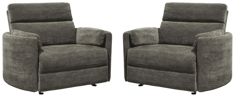 Radius Xl - Extra Wide Power Glider Recliner (Set of 2)