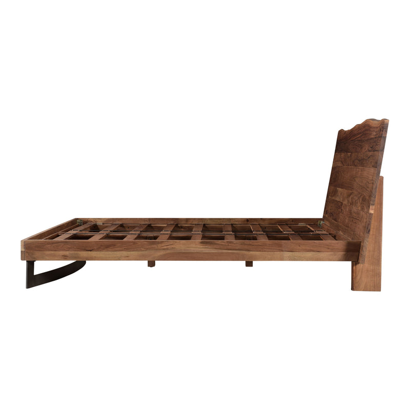 Bent - King Size Bed - Smoked