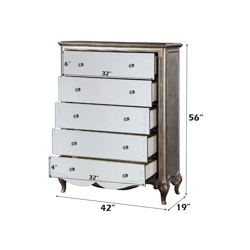 Esteban - Chest - Antique Champagne