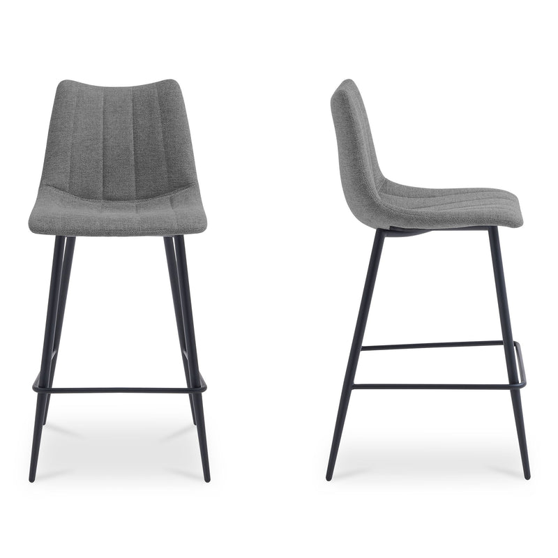 Alibi - Bar Stool (Set of 2) - Gray