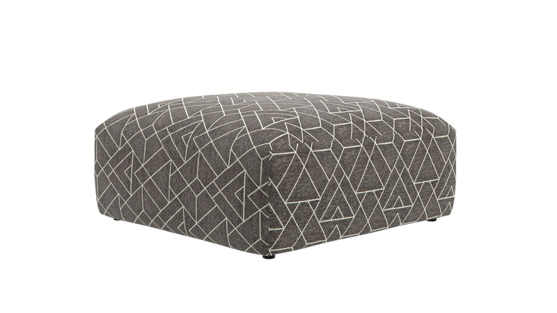 Reddington - Cocktail Ottoman - Umber