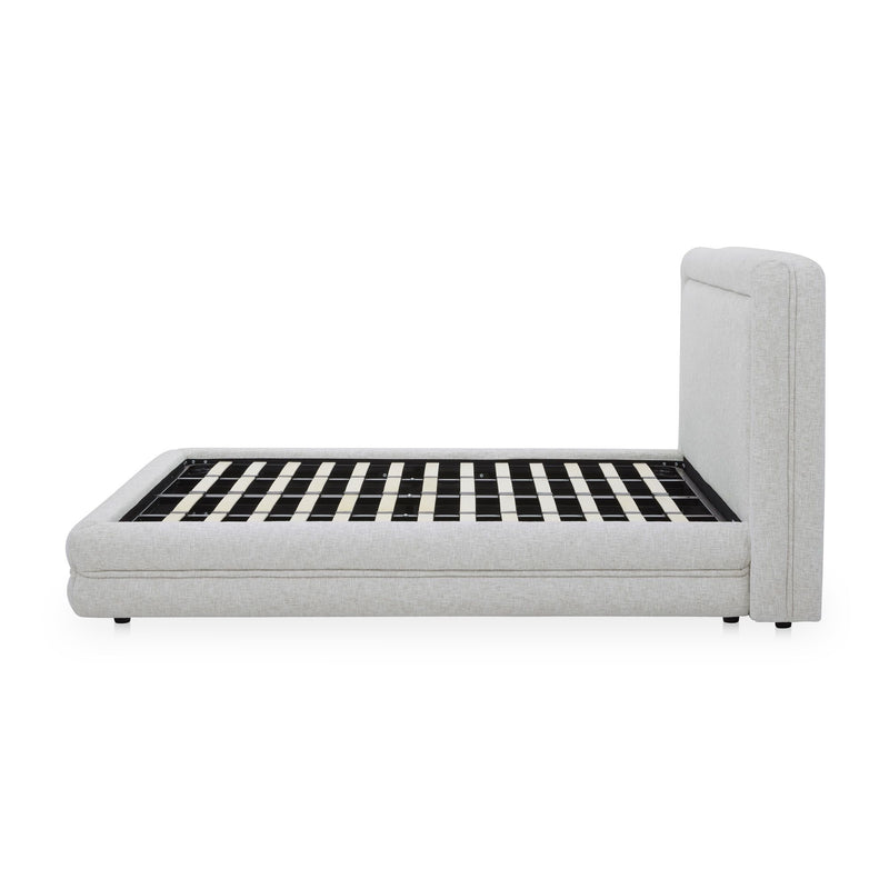 Tory - King Bed - Pebble