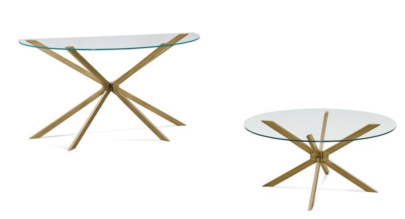 Tess - Console Table - Gold