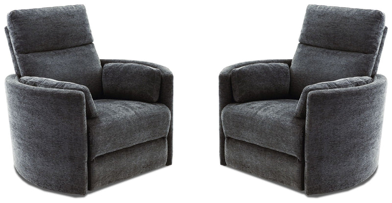 Radius - Power Swivel Glider Recliner (Set of 2)