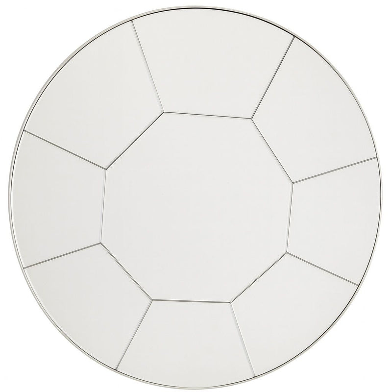 Facet - Wall Mirror - Silver Leaf