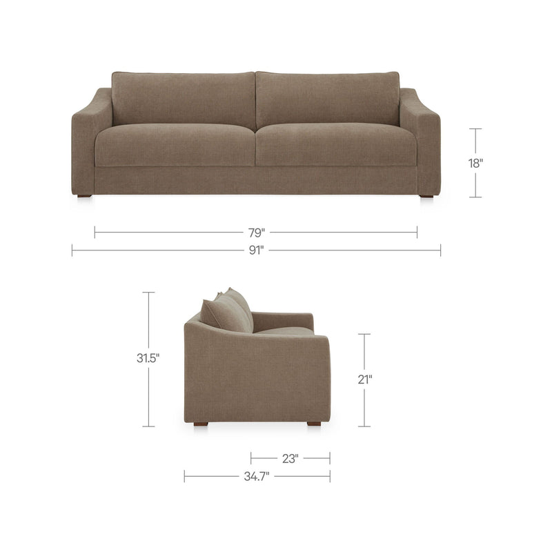 Farrow - Sofa - Taupe