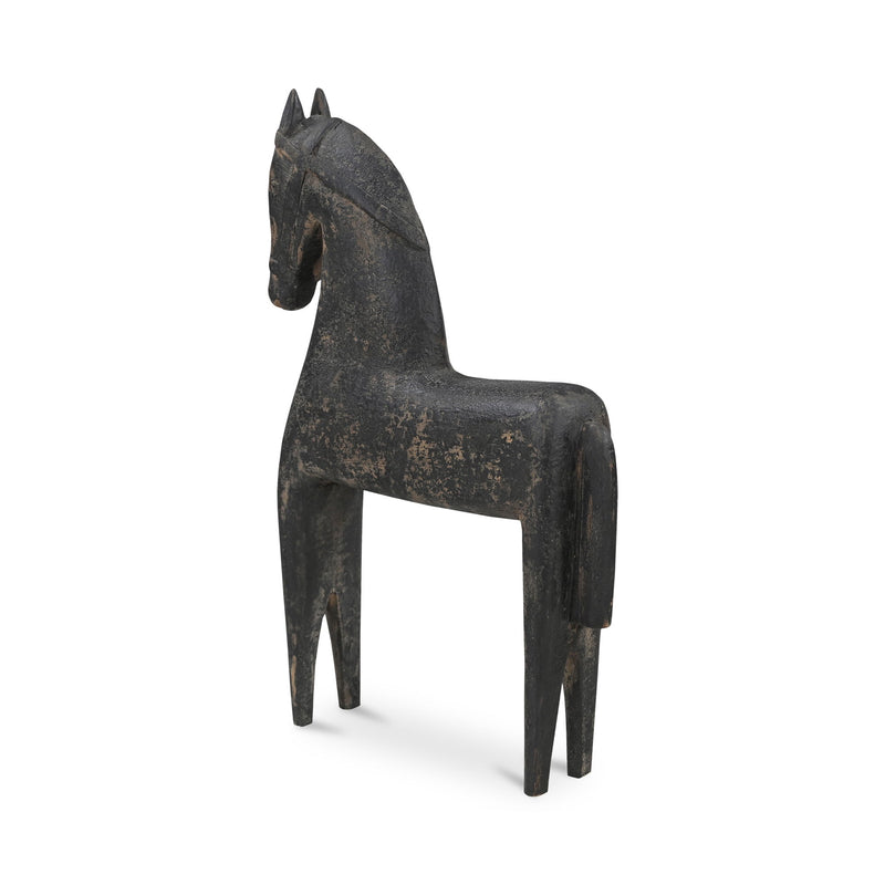 Gallant - Wooden Sculpture - Black