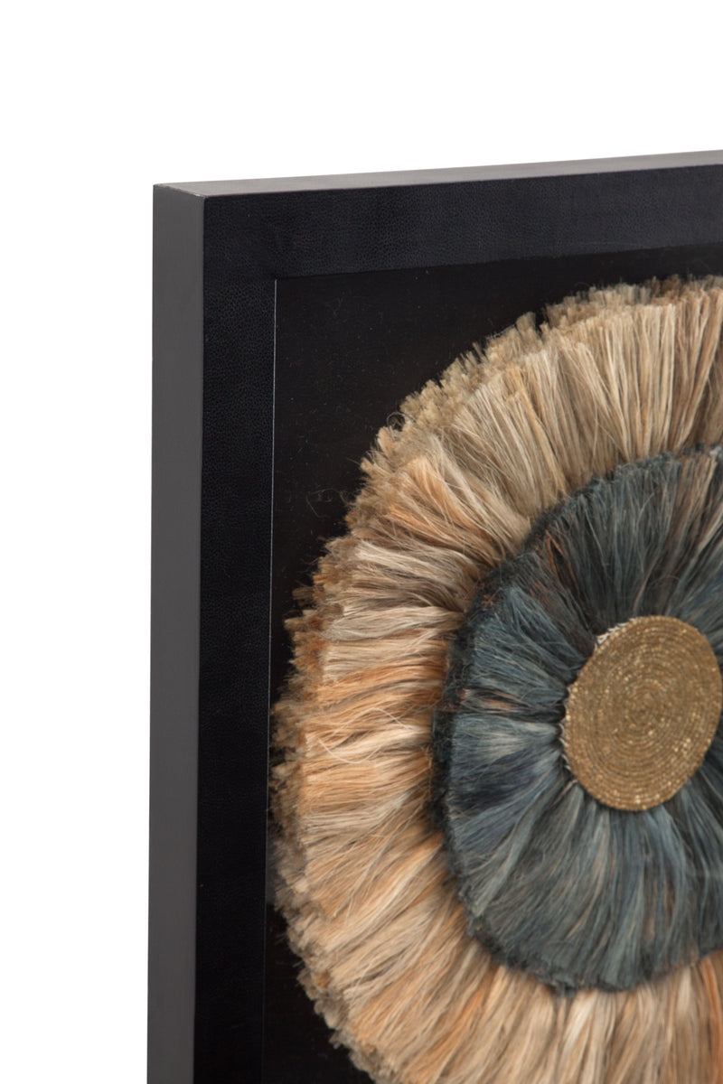 Val Canvas Art - Black / Gold