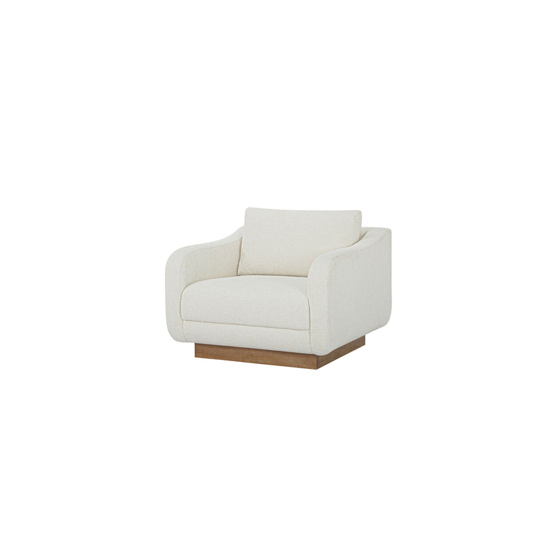 Keane - Accent Chair - White