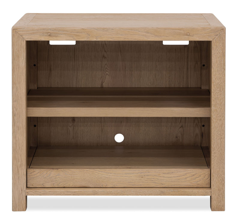 Driftwood - Open Shelf Cabinet