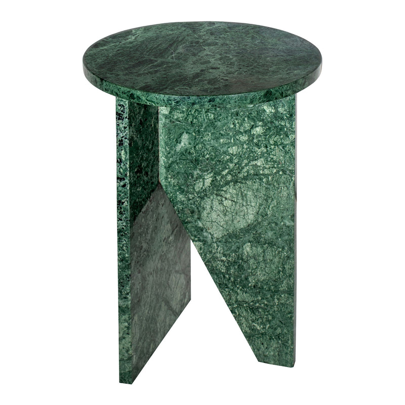 Grace - Marble Accent Table - Dark Green