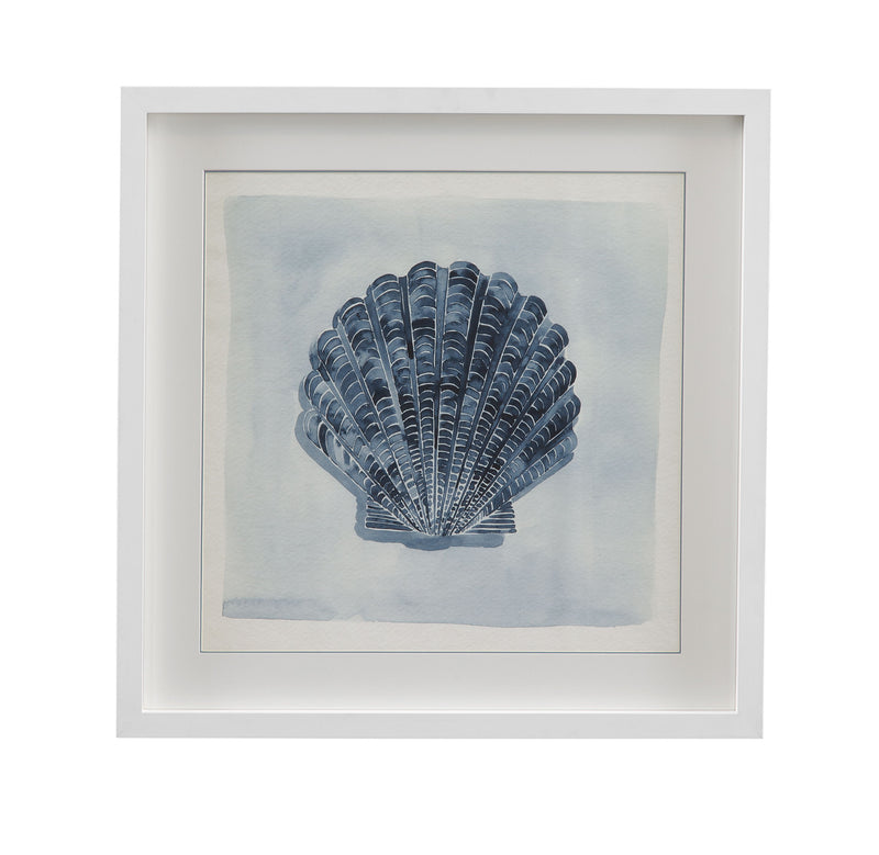 Treasure II Framed Print - Blue
