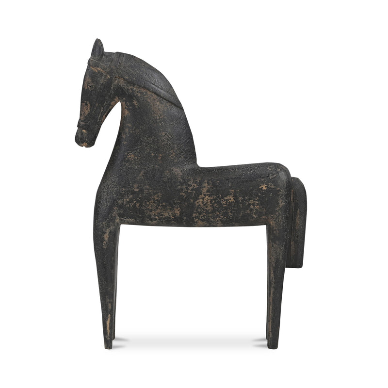 Gallant - Wooden Sculpture - Black