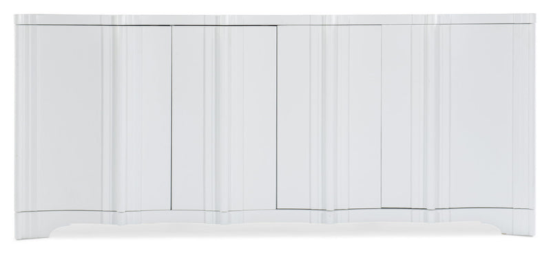 Melange - Corinth 4-Door Entertainment Console - White