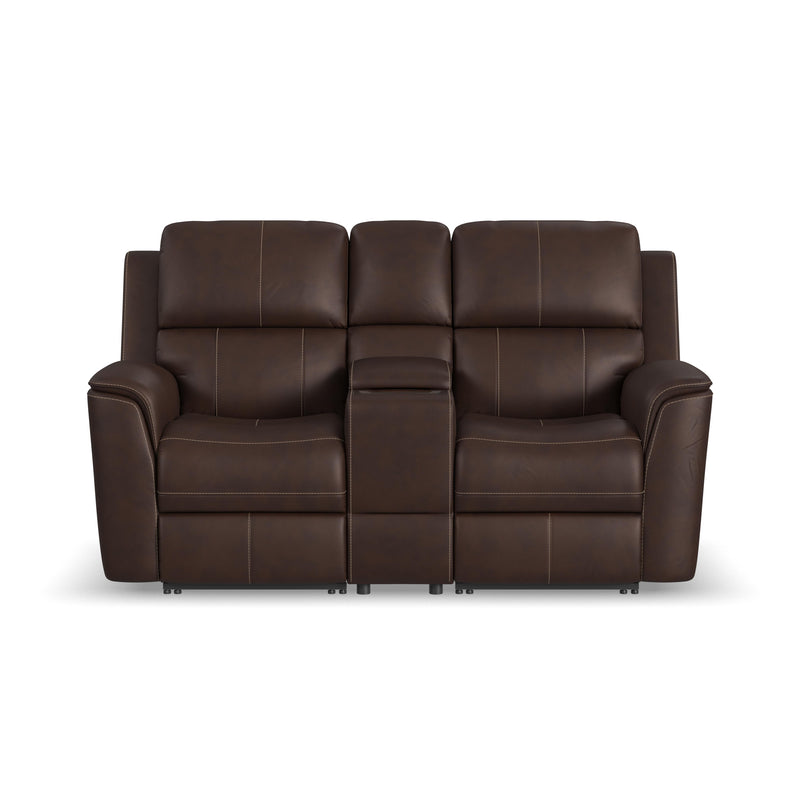 Henry - Power Reclining Loveseat With Console & Power Headrests & Lumbar