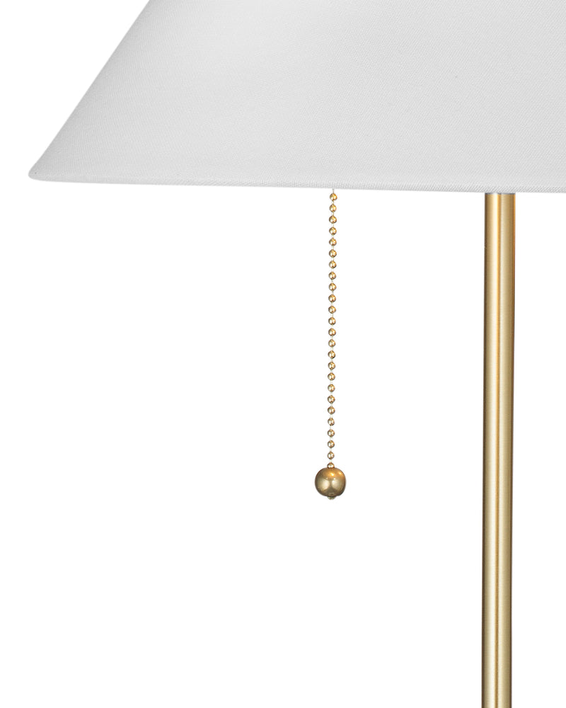 Winfield - Table Lamp - White / Brass