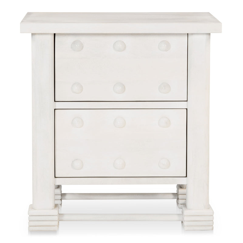 Clement - Nightstand - Whitewashed
