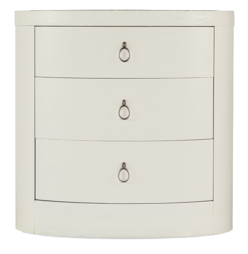 Serenity - Wavecrest Oval Nightstand