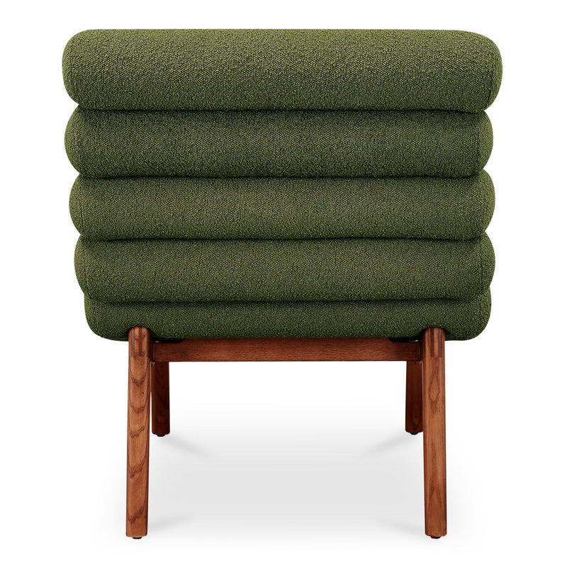 Arlo - Performance Fabric Accent Chair - Dark Green