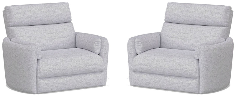 Radius Xl - Extra Wide Power Glider Recliner (Set of 2)