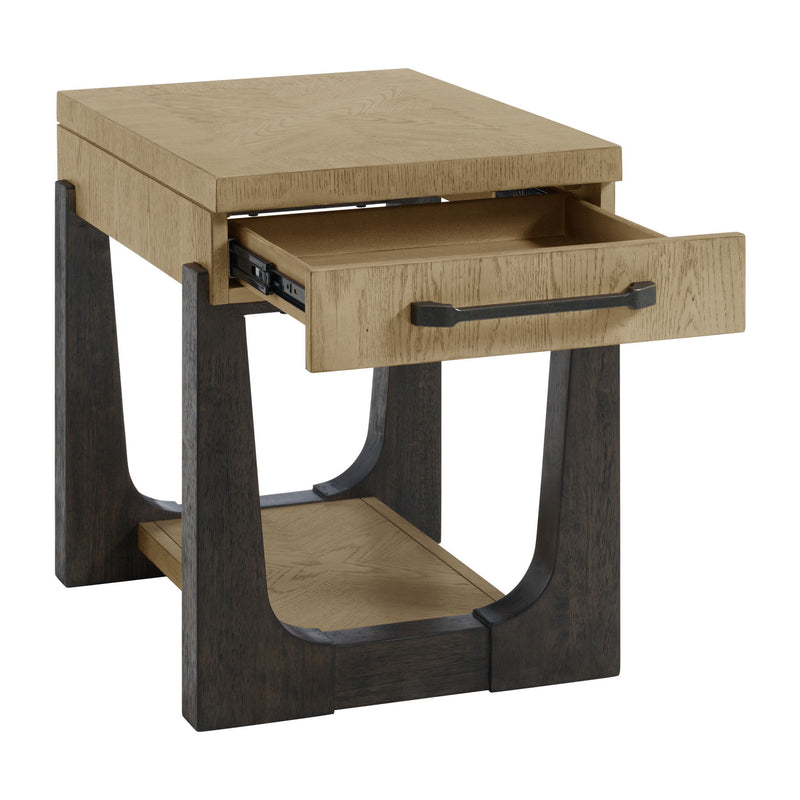 Sutton Place - Chairside Table - Caramel / Cocoa