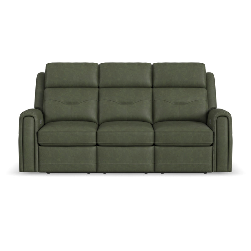Felix - Power Reclining Sofa With Power Headrest, Lumbar, Heat & Massage