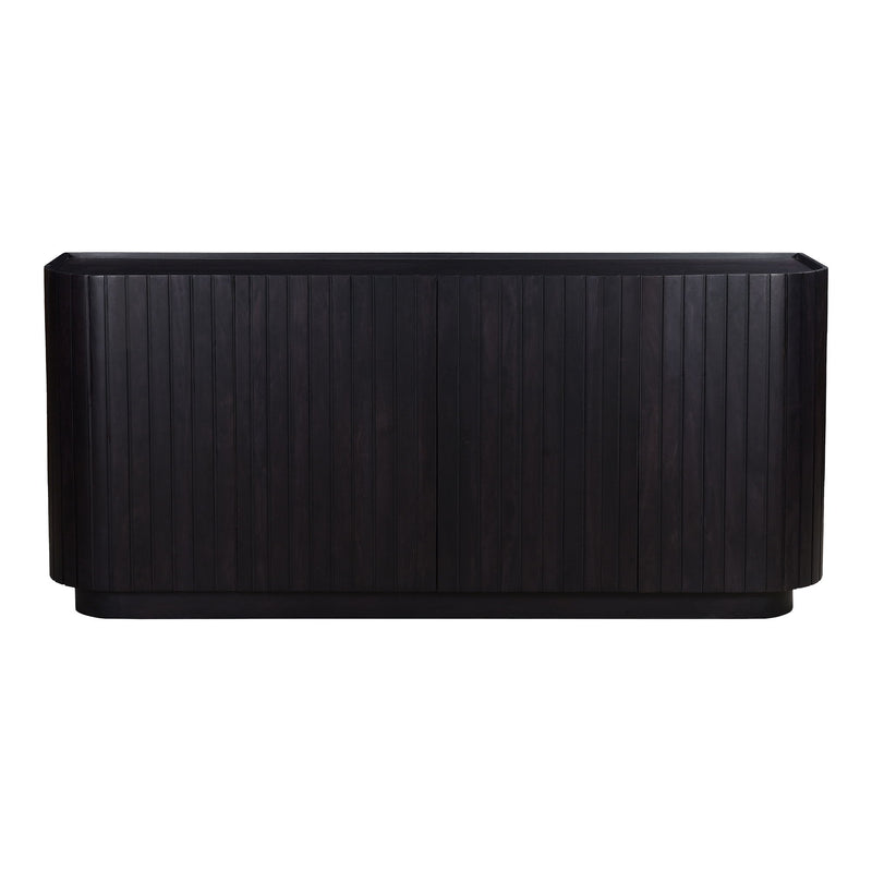 Povera - 4 Door Sideboard - Black