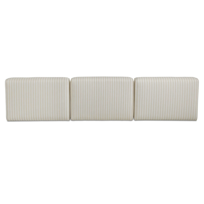Sunseeker - 3 Piece Outdoor Lounge - Brown Stripe