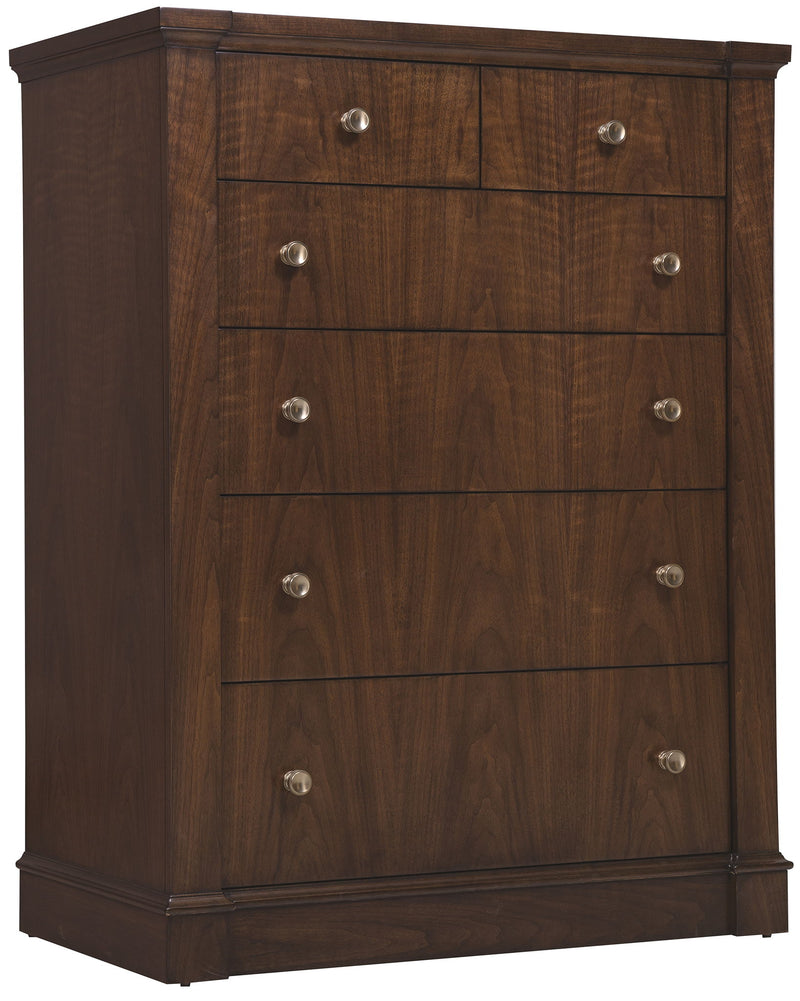 Archives - Six-Drawer Chest - Dark Wood
