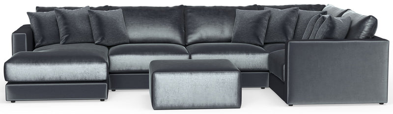 Remington - Modular Sofa And Cocktail Ottoman