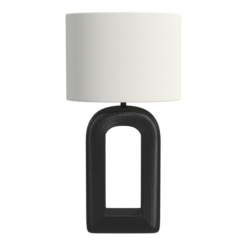 Leers - Table Lamp - Black / White