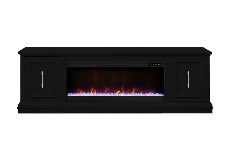Jordan - Fireplace TV Stand