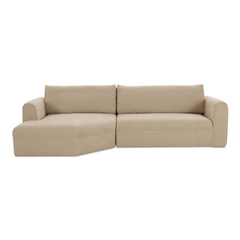 Madrid - Left Sectional - Cool Beige