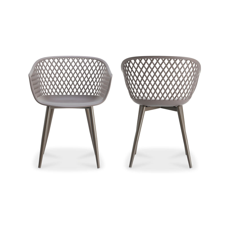 Piazza - Outdoor Chair (Set of 2) - Gray
