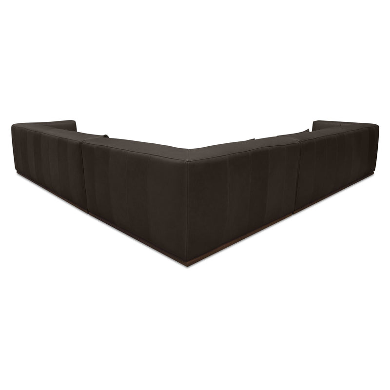 Clove - L-Shaped Sectional Deep - Brown