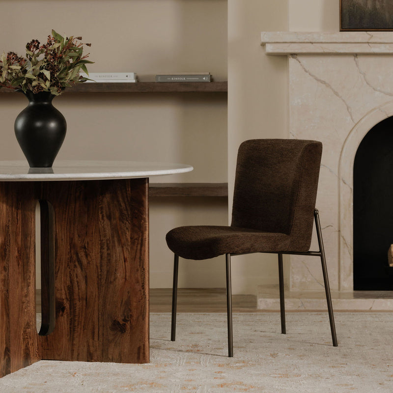 Early - Dining Chair (Set of 2) - Dark Brown