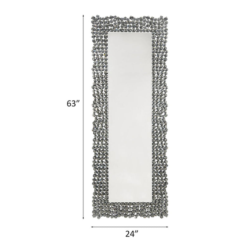 Kachina - 63" Accent Mirror - Mirrored & Faux Gems
