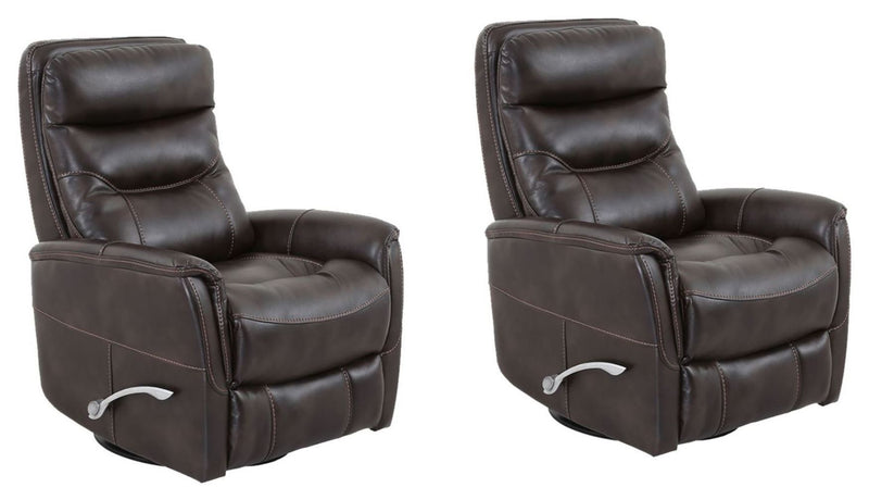 Gemini - 33.5" Swivel Glider Recliner (Set of 2)