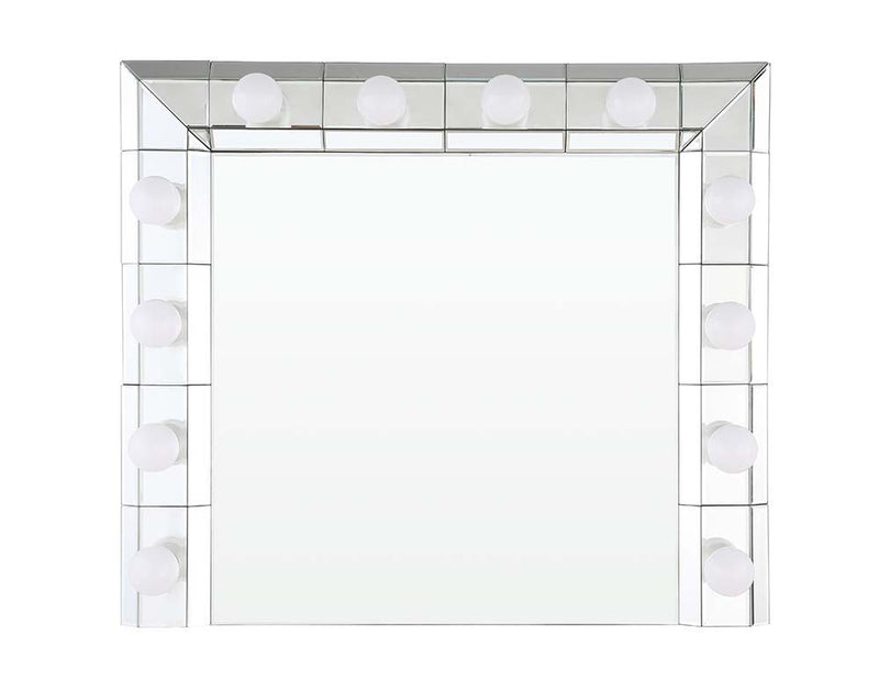 Dominic - 28" Accent Mirror - Mirrored