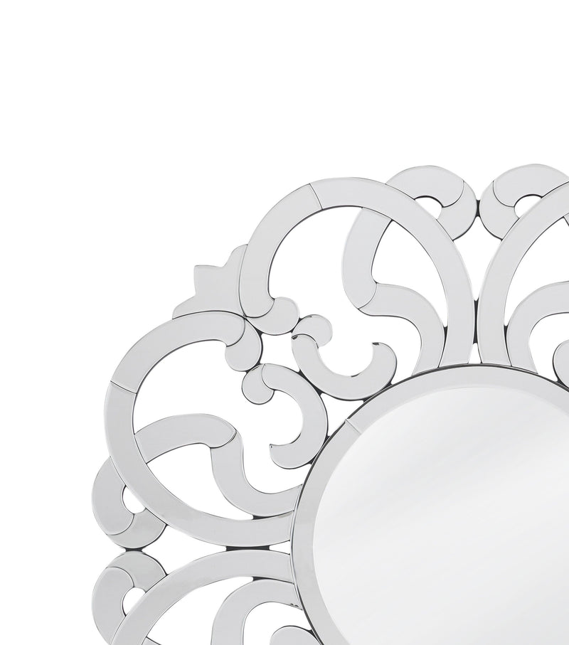 Adventurine - Wall Mirror - White