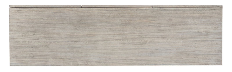 Melange - Ground Perspective Credenza - Pearl Silver