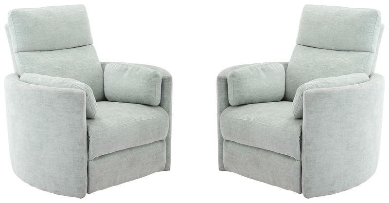 Radius - Power Swivel Glider Recliner (Set of 2)