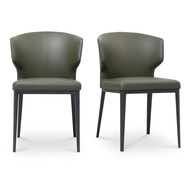 Delaney - Dining Chair (Set of 2) - Dark Green
