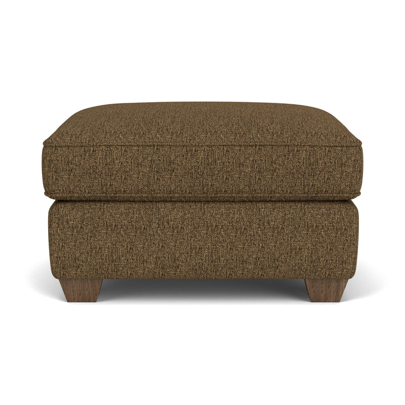 Carson - Ottoman, Heavy Thread Stitching