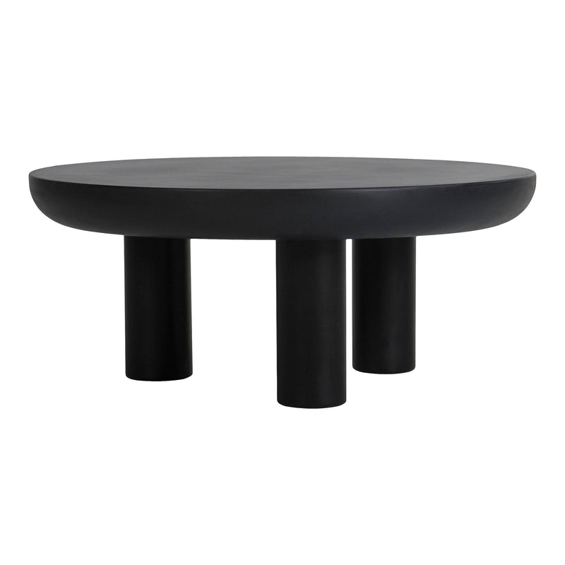 Rocca - Cement Coffee Table - Black