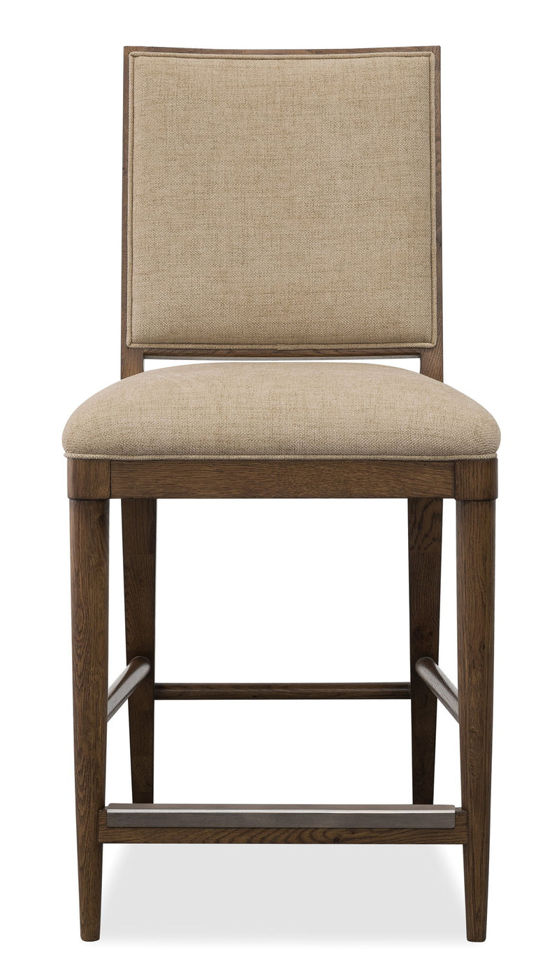 Cashiers - Counter Chair - Chestnut / Willarae Cashew