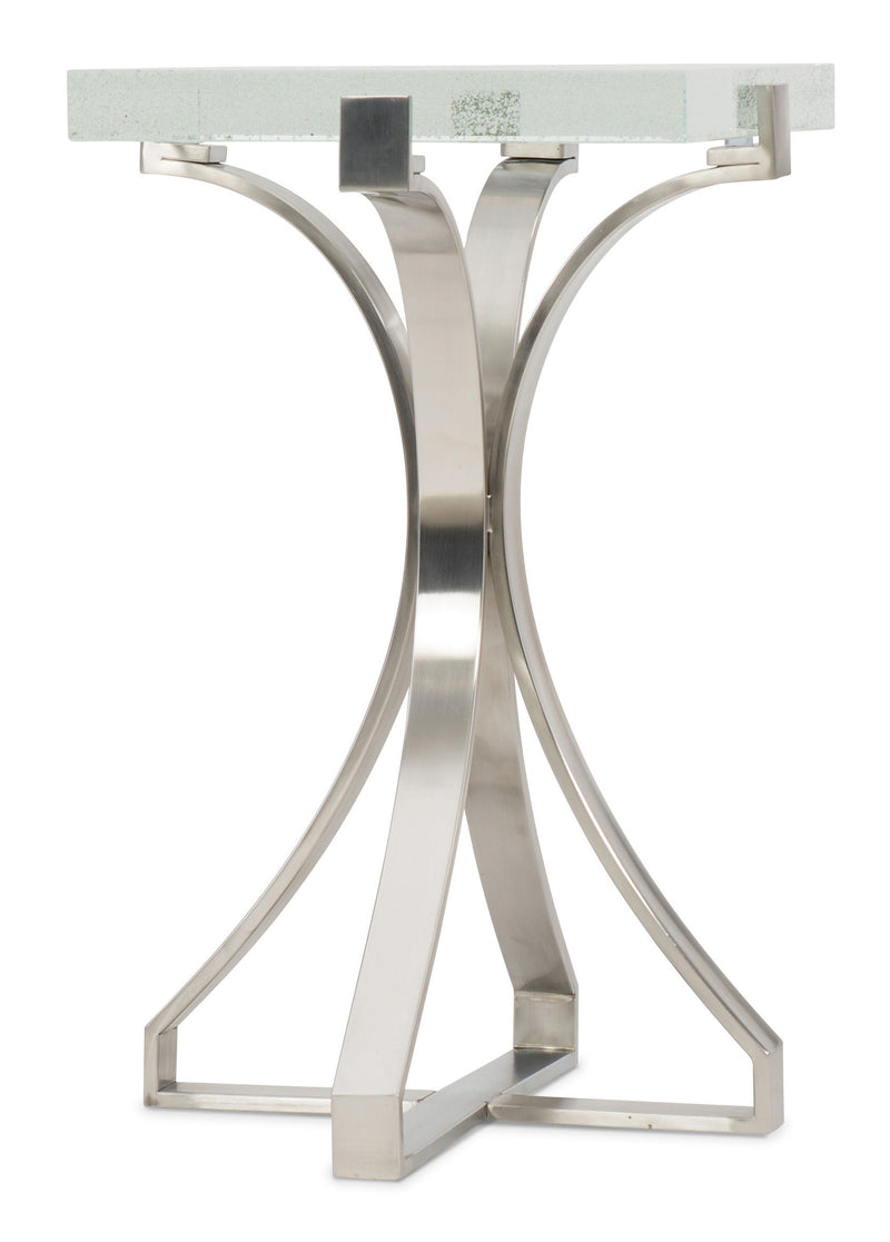 Melange - Bubble Glass Accent Table