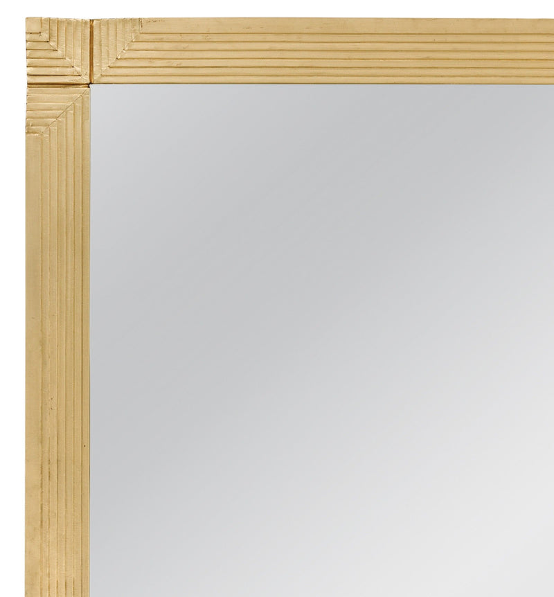 Mellstock - Floor Mirror - Brass Cladding